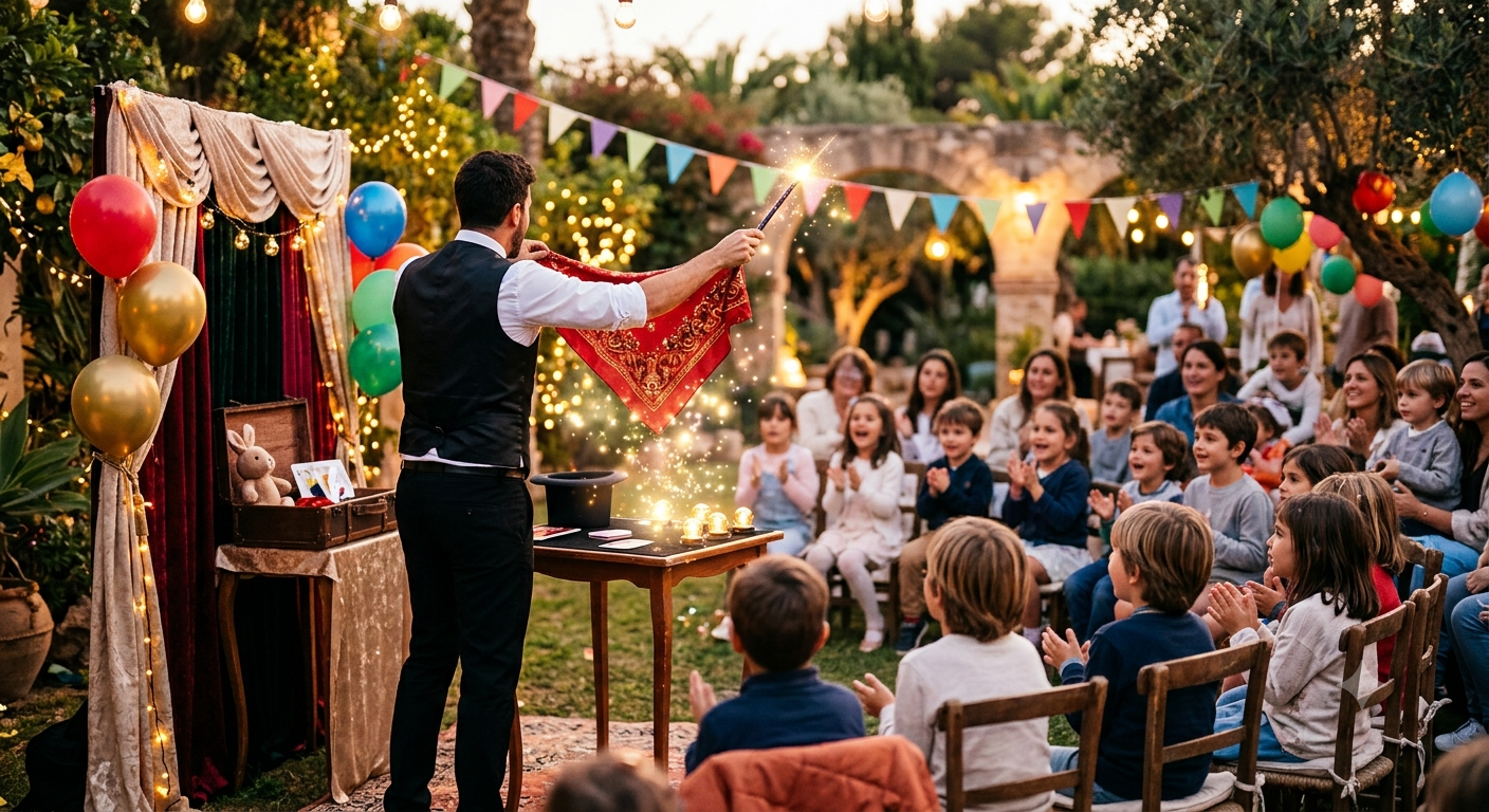Espectáculo de magia para cumpleaños en Valencia